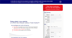 Desktop Screenshot of contact.ticket-kadeos.fr